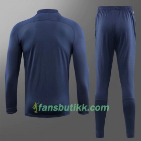 Manchester City Trenings Collegegenser Set Mørkeblå 2018-2019